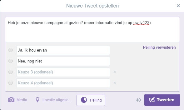 Hoe je Twitter Polls in? - Communicatie